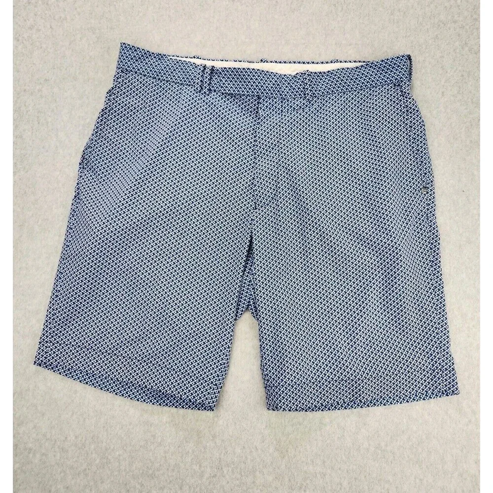 RLX Men’s Ralph Lauren Blue Black‎ Golf Shorts 4 Pockets Size 36 - Silky Soft!